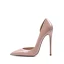 Stilig Aprikos / Beige Afton Damskor 2020 Lackläder 10 cm Stilettklackar Spetsiga Högklackade