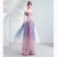 Charmant Rougissant Rose Glitter Robe De Soirée 2020 Princesse De l'épaule Perlage Cristal Paillettes En Dentelle Fleur Sans Manches Dos Nu Longue Robe De Ceremonie