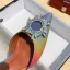 Chic / Beautiful Multi-Colors Rainbow Street Wear Womens Sandals 2020 7 cm Stiletto Heels Crystal Rhinestone Pointed Toe Sandals