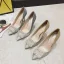 Glitzernden Charmant Farbverlauf Gold Abend Pumps 2020 Strass Pailletten 9 cm Stilettos Spitzschuh Pumps