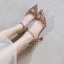Schick Chinesischer Stil Rot Brautschuhe 2020 Knöchelriemen Perle Strass 8 cm Stilettos Spitzschuh Hochzeit Hochhackige