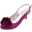 Elegant Champagne Prom Womens Shoes 2020 Satin Appliques 6 cm Stiletto Heels Round Toe Heels