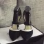Modest / Simple Black Street Wear Womens Sandals 2020 Ankle Strap 9 cm Stiletto Heels Pointed Toe Sandals