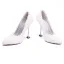 Chic Ivoire En Dentelle Fleur Chaussure De Mariée 2020 Perle 9 cm Talons Aiguilles À Bout Pointu Mariage Escarpins