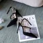 Mode Nues Vêtement de rue Cuir Sandales Femme 2020 Bride Cheville 10 cm Talons Aiguilles À Bout Pointu Sandales