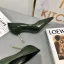 Schöne Dunkelgrün Strassenmode Leder Pumps 2020 Spitzschuh 7 cm Stilettos Pumps