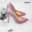 Sparkly Black Evening Party Sequins Pumps 2020 12 cm Stiletto Heels Pointed Toe Pumps