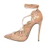Chic / Beautiful Black Evening Party Womens Shoes 2020 X-Strap 12 cm Stiletto Heels Pointed Toe Heels