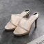 Fashion Gold Street Wear Womens Sandals 2020 Glitter Sequins 9 cm Stiletto Heels Open / Peep Toe Sandals