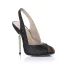 Chic / Belle Argenté Paillettes Slingbacks Sandales Femme 2020 11 cm Talons Aiguilles Peep Toes / Bout Ouvert Sandales