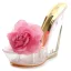 Chic / Belle Beige Été Jardin / Extérieur Cristal Sandales Femme 2020 Appliques 14 cm Compensées Peep Toes / Bout Ouvert Sandales