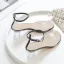 Transparent Schwarz Freizeit Sandalen Damen 2020 Knöchelriemen 7 cm Thick Heels Peeptoes Sandaletten