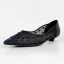 Charming Beige Street Wear Leather Pumps 2020 Pierced Rhinestone 3 cm Stiletto Heels Pointed Toe Low Heel Pumps
