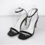 Sexy Weiß Freizeit Sandalen Damen 2020 Knöchelriemen 10 cm Stilettos Peeptoes Sandaletten