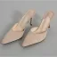 Schlicht Grün Strassenmode Wildleder Sandalen Damen 2020 8 cm Stilettos Spitzschuh Sandaletten