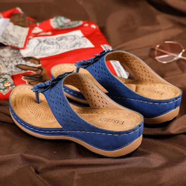 Eenvoudige Zwarte Zomer Strand Pantoffel & Slippers 2020 Peep Toe Platte Damesschoenen