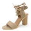 Chic / Beautiful Black Street Wear Suede Womens Sandals 2020 Ankle Strap 9 cm Thick Heels Open / Peep Toe Sandals