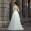 Chic / Belle Ivoire Robe De Mariée 2018 Princesse Appliques Encolure Dégagée Dos Nu Manches Longues Longue Mariage