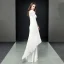Amazing / Unique Black Evening Dresses  2018 Trumpet / Mermaid Scoop Neck Long Sleeve Floor-Length / Long Formal Dresses