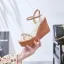 Sexy Silver Street Wear Womens Sandals 2020 Ankle Strap 10 cm Wedges Platform Open / Peep Toe Sandals