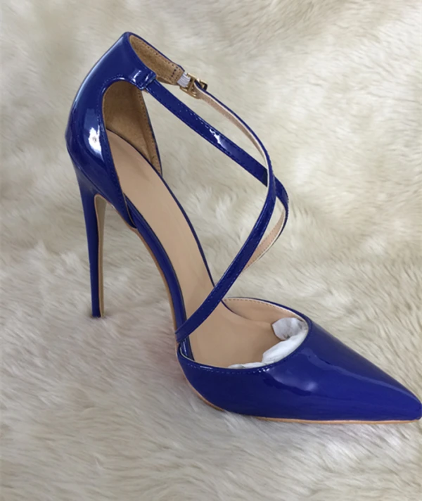 Chic / Beautiful Nude Street Wear Womens Sandals 2020 X-Strap 10 cm Stiletto Heels Pointed Toe Sandals