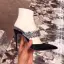 Chic / Belle Noire Vêtement de rue Faux Diamant Sandales Femme 2020 Daim 10 cm Talons Aiguilles À Bout Pointu Sandales