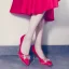 Piękne Czerwone Rhinestone Buty Ślubne 2020 Skórzany 7 cm Szpilki Szpiczaste Ślub Czółenka