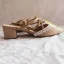 Chic / Beautiful Street Wear Lace Flower Womens Sandals 2020 X-Strap 5 cm Stiletto Heels Pointed Toe Sandals