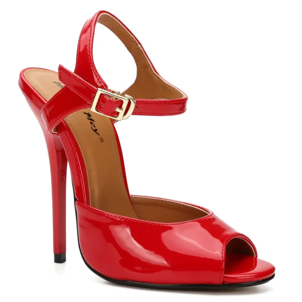 Chic / Beautiful Black Street Wear Womens Sandals 2020 Ankle Strap 13 cm Stiletto Heels Open / Peep Toe Sandals