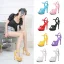 Simple Argenté Club de carnaval Sandales Femme 2020 Bride Cheville 13 cm Talons Aiguilles Peep Toes / Bout Ouvert Sandales