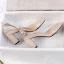 Schlicht Schwarz Strassenmode Sandalen Damen 2020 Knöchelriemen 7 cm Thick Heels Peeptoes Sandaletten