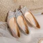 Sparkly Silver Rhinestone Wedding Shoes 2020 Sequins 7 cm Thick Heels Pointed Toe Wedding Pumps