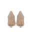 Sparkly Champagne Sequins Wedding Shoes 2021 Leather 8 cm Stiletto Heels Pointed Toe Wedding Pumps High Heels