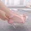 Chic / Beautiful Ivory Prom Womens Sandals 2020 Ankle Strap Lace Flower Pearl T-Strap 9 cm Stiletto Heels Open / Peep Toe Sandals