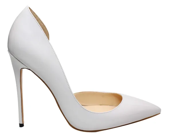 Simple Bleu Roi Bureau OL Chaussures Femmes 2020 12 cm Talons Aiguilles À Bout Pointu Talons