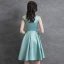 Fashion Mint Green Homecoming Satin Graduation Dresses 2021 A-Line / Princess Pearl One-Shoulder Sleeveless Knee-Length Formal Dresses