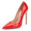 Chic / Beautiful Black Office OL Pumps Leather 2020 Patent Leather 11 cm Stiletto Heels Pointed Toe Pumps
