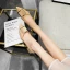 Eenvoudige Abrikoos / Beige Kantoor OL Pumps 2020 4 cm Dikke Hak Lage Hak Spitse Neus Pumps