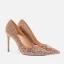 Scintillantes Argenté Soirée Paillettes Escarpins 2020 Cuir 10 cm Talons Aiguilles À Bout Pointu Escarpins