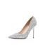 Glitter Goud Pailletten Avond Pumps 2020 10 cm Naaldhakken / Stiletto Spitse Neus Pumps