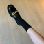 Chic / Beautiful Black Street Wear Ankle Knitting Flat Womens Boots 2020 Leather Round Toe Boots