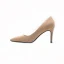 Schlicht Marineblau Büro OL Wildleder Pumps 2020 Leder 8 cm Stilettos Spitzschuh Pumps