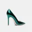Fashion Fabulous Dark Green Evening Party Pumps 2020 Leather Patent Leather 10 cm Stiletto Heels Pointed Toe Pumps