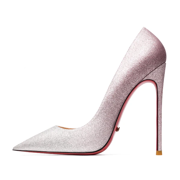 Glitzernden Himmelblau Farbverlauf Abend Pailletten Pumps 2020 12 cm Stilettos Spitzschuh Pumps