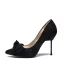 Snygga / Fina Röd Bal Rosett Pumps 2020 9 cm Stilettklackar Spetsiga Pumps