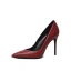 Edles Marineblau Strassenmode Pumps 2020 10 cm Stilettos Spitzschuh Pumps