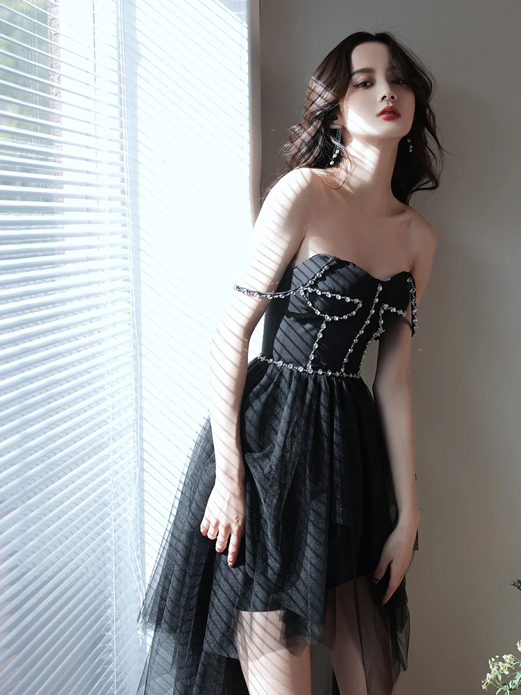 white christmas dresses Rhinestone Mesh Bodycon Mini Party Dress main image 1