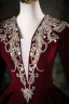 Elegant Burgundy Beading Sequins Velvet Prom Dresses 2025 Ball Gown V-Neck Long Sleeve Floor-Length / Long Prom Formal Dresses