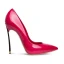 Fine Krystall Svart Kontor Pumps 2018 Polyester 10 cm Stiletthæler Spisse Pumps