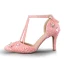 Sexy Ivory Wedding Shoes 2020 Wedding Pearl T-Strap 8 cm Stiletto Heels Pointed Toe Heels